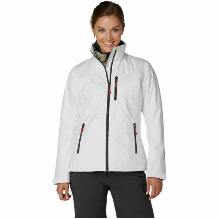 2024 Helly Hansen Mujer Capa Intermedia Crew Chaqueta White 30317